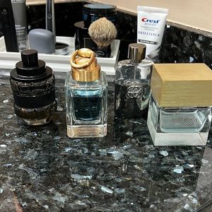 Gucci and Spice Bomb cologne